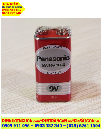 Pin Panasonic 6F22DT/1S; Pin 9v vuông Panasonic 6F22DT/1S Hi-top chính hãng 
